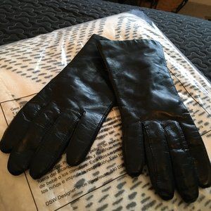 100% leather gloves